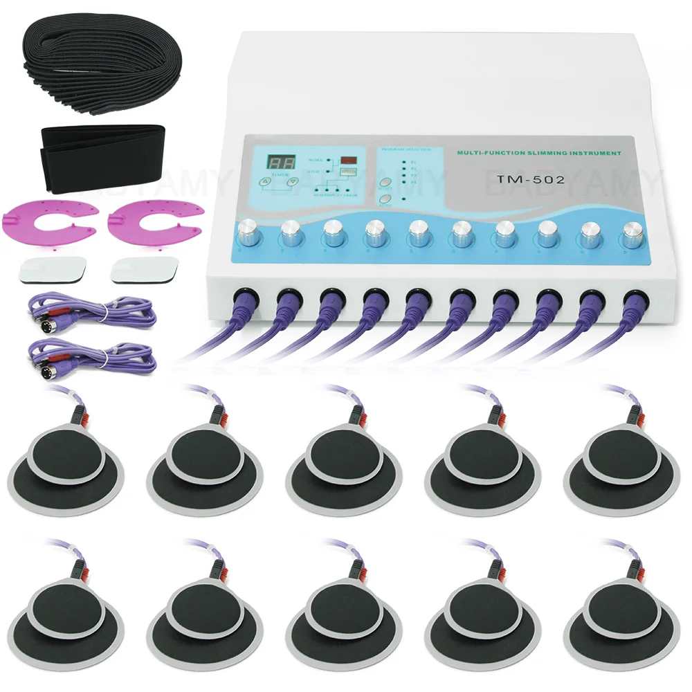 

TM-502 Weight Loss machine ems muscle stimulator Electrostimulation Machine Russian Waves ems Electric Muscle Stimulator