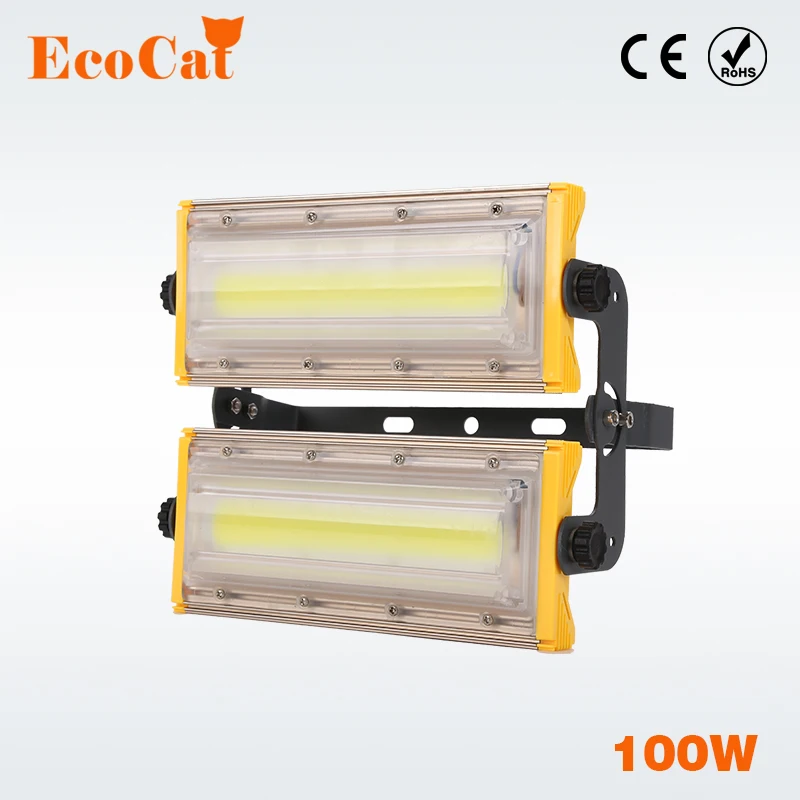 

LED floodlight 100W IP65 Waterproof flood light AC 220V 240V 230V spotlight high power lighting for Outdoor Wall Lamp