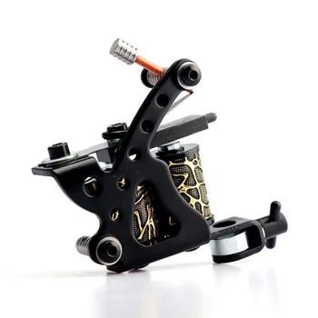 

Tattoo Machines Beginner Tattoo Set Kits Black Steel maquina de tattoo pen for Liners Shader Permanent Makesup Supplies Kits