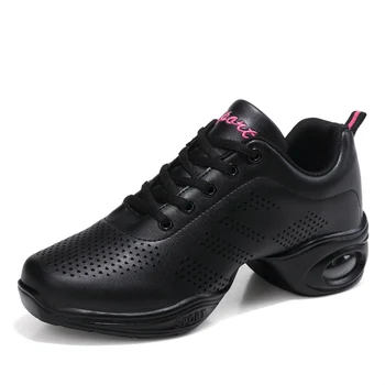 

2018 Sports Feature Soft Outsole Breath Dance Shoes Sneakers For Woman Practice Shoes Modern Dance Jazz Spring Summer sneakers