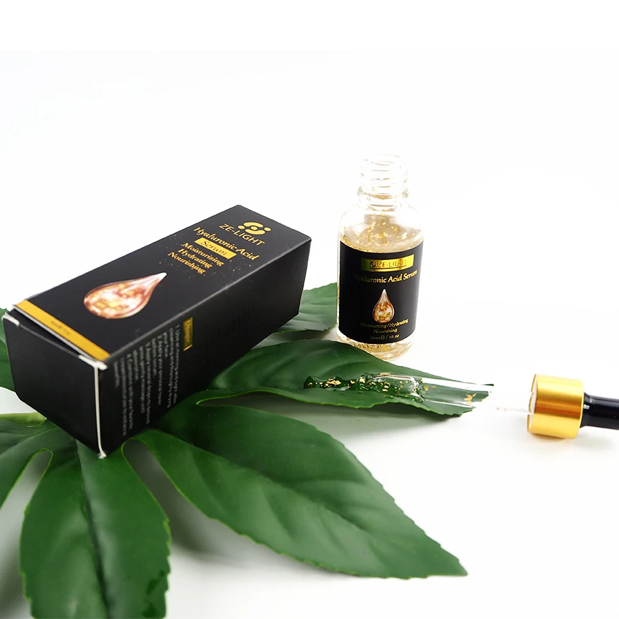 24k Gold Serum Hyaluronic Acid Serum Anti Aging Anti wrinkles Moisturizing Facial Serum Dark Spots Remover 5