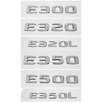 

for Mercedes AMG W212 W213 W220 E300 E320 E320L E350 E350L E500 Benz E Class Car Styling Sticker Glossy Rear Emblem Auto Parts