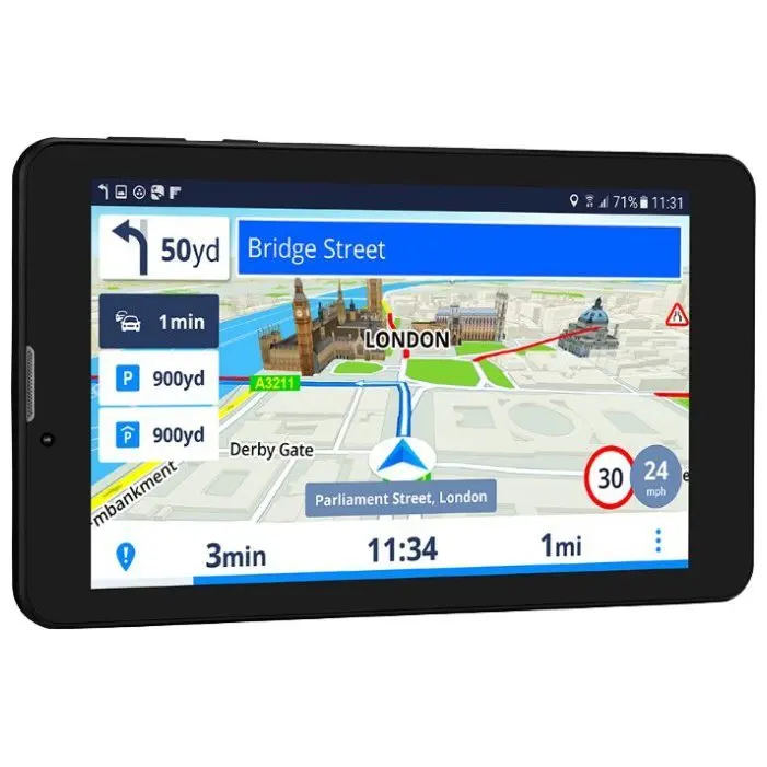 

Black 7 Inch for Prestigio Tour 3 7799 Sygic Capacitive touch screen panel repair replacement spare parts free shipping