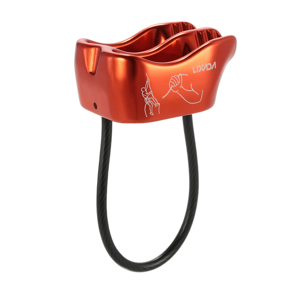 Верёвка для скалолазания на открытом воздухе шкив ATC Belay Rappel устройство скалолазание карабины Abseiling Альпинизм веревка выживания Оборудование - Цвет: Orange