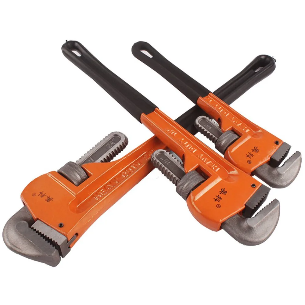 8-inch Heavy-Duty Straight Pipe Wrench 8-inch Plumbing Wrench