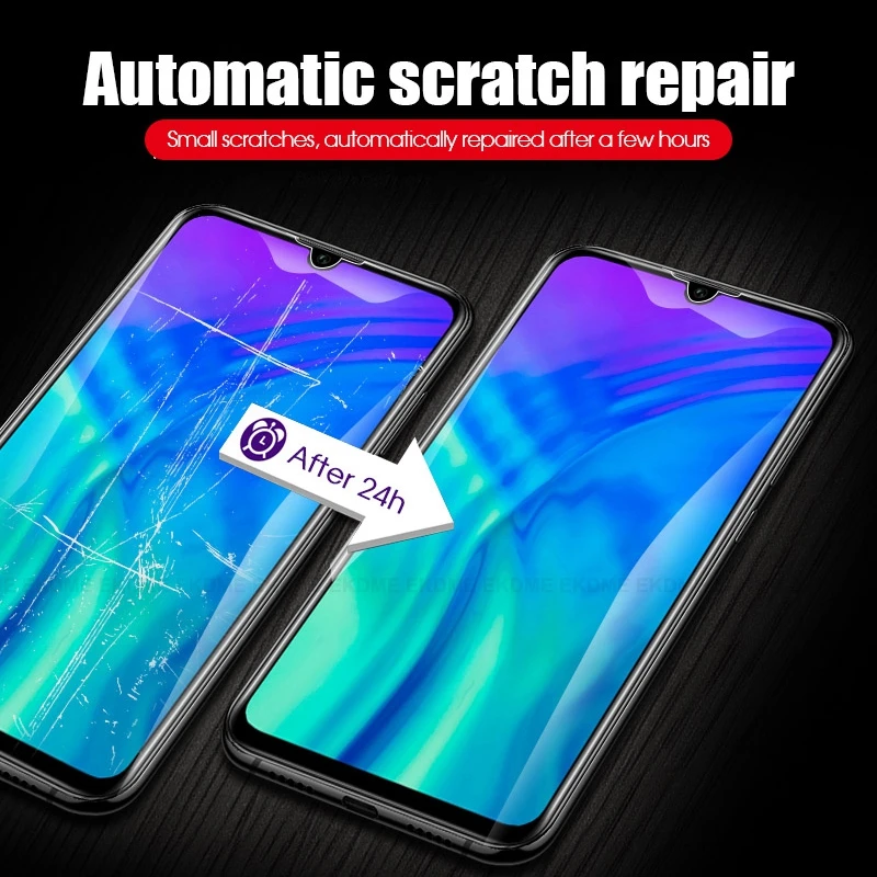 Полное покрытие мягкая Гидрогелевая пленка для Huawei P30 P20 Pro Lite P Smart 2019 Защитная