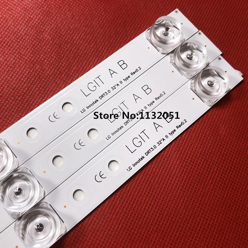 

LED backlight strip for LG INNOTEK DRT 3.0 32"_A/B 32MB25VQ 6916l-1974A 6916l-1981A 32LB5820 32LF580V 32LB5610 LC320DUE