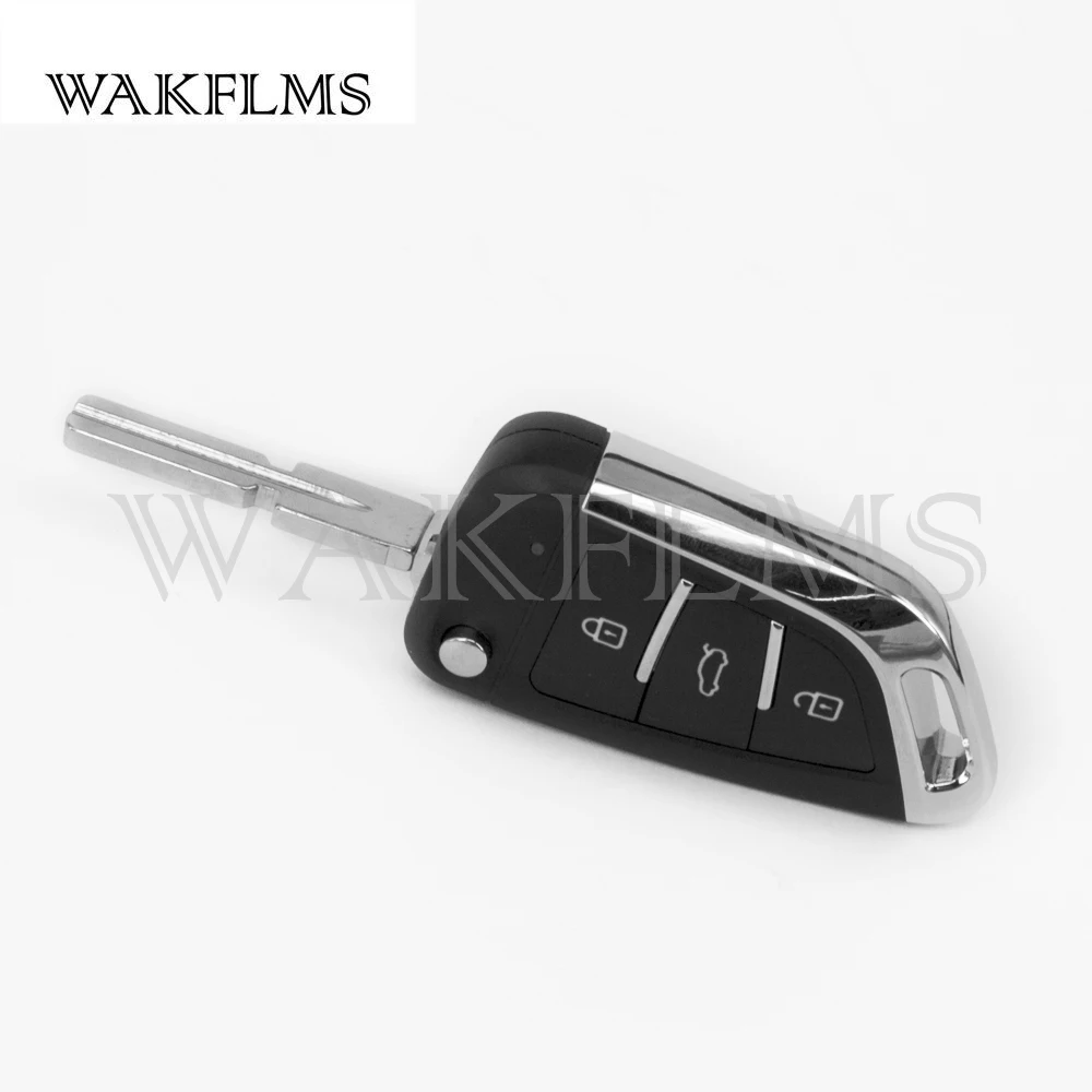 3 пуговицы Модернизированный DIY ID44 HU58 дистанционный ключ-брелок от машины для BMW EWS E65 E81 E60 E61 E64 E83 E53 E85 E86 E63 E46 E39 E36/8 E36/7