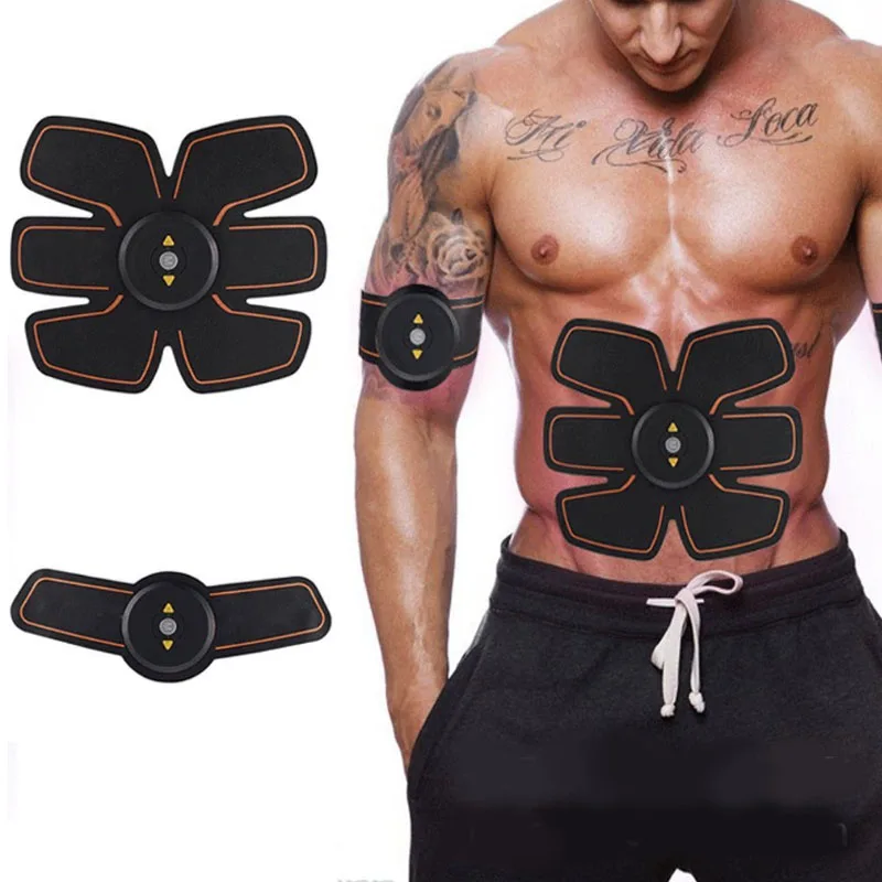 

Vibration Abdominal posted Stimulator Machine Muscle Exerciser Belt Body Building Fitness Massager Training Fat Burning