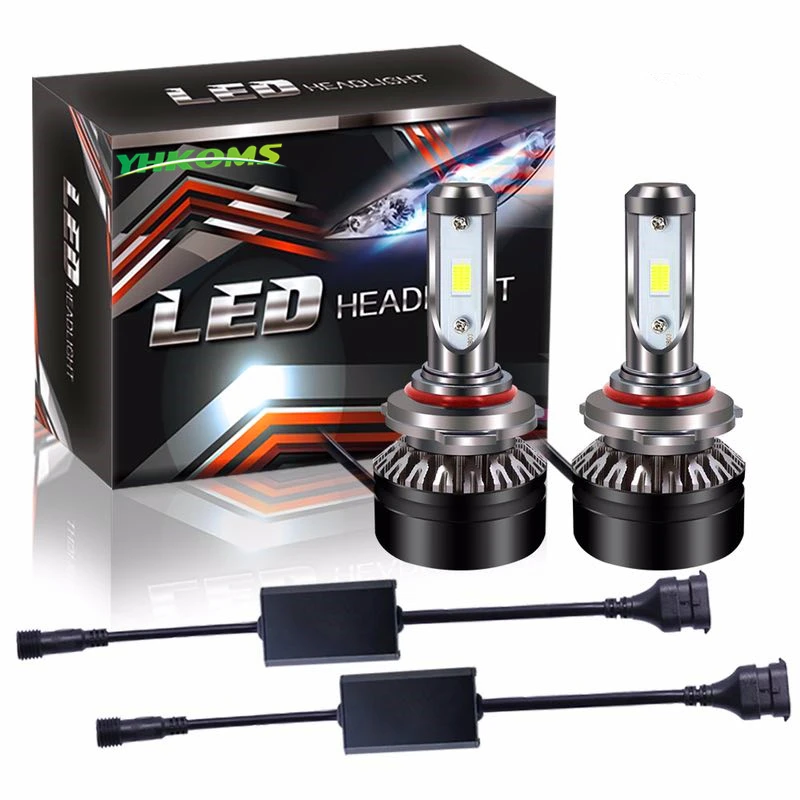 СВЕТОДИОДНЫЙ Автомобильный светильник YHKOMS H11 H8 9005 HB3 9006 HB4 H1 H3 H4 H7 40 Вт 5000LM|h11 led bulb|led