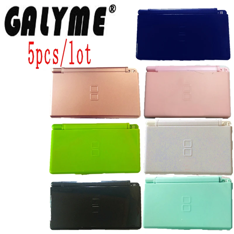 5pcs/lot Multi-Color Choose Game Case Shell Cover Fit DS Lite N DSL GBO DMG GBP Boy Kids Repair Handheld Console With Buttons |