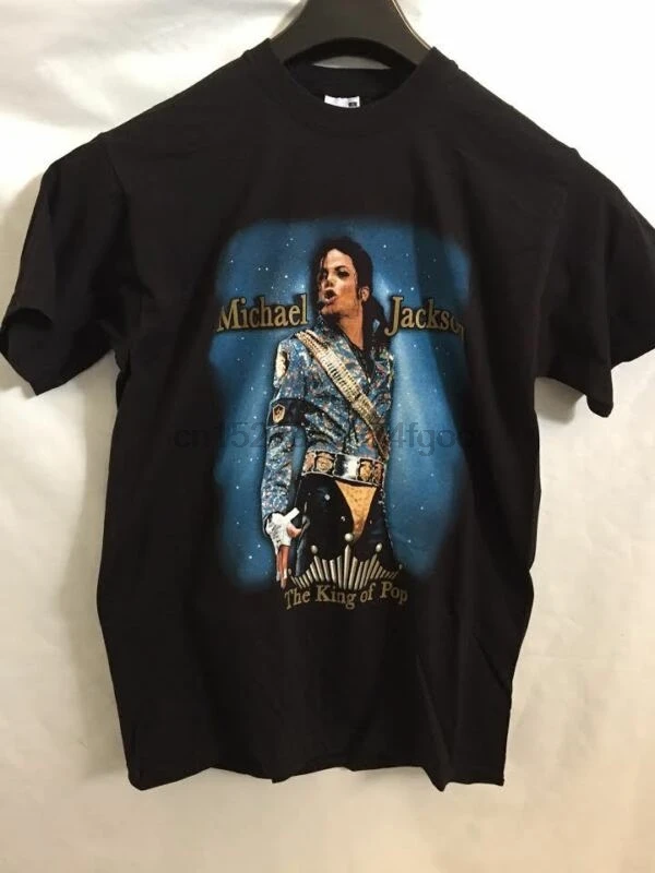 

T-SHIRT MICHAEL JACKSON NERO TAGLIA S M L XL MAGLIA MAGLIETTA