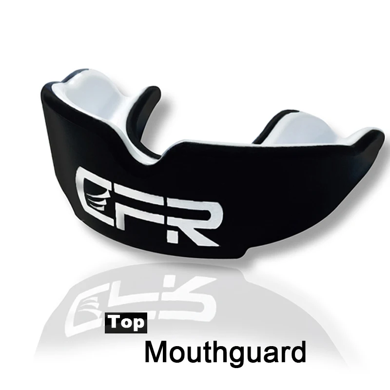 

Professional Mouthguard Mouth Guard Teeth Protect Double Side Boxing MMA Sanda Mouthguard Wear Braces Gum Shield Gear Safety CFR