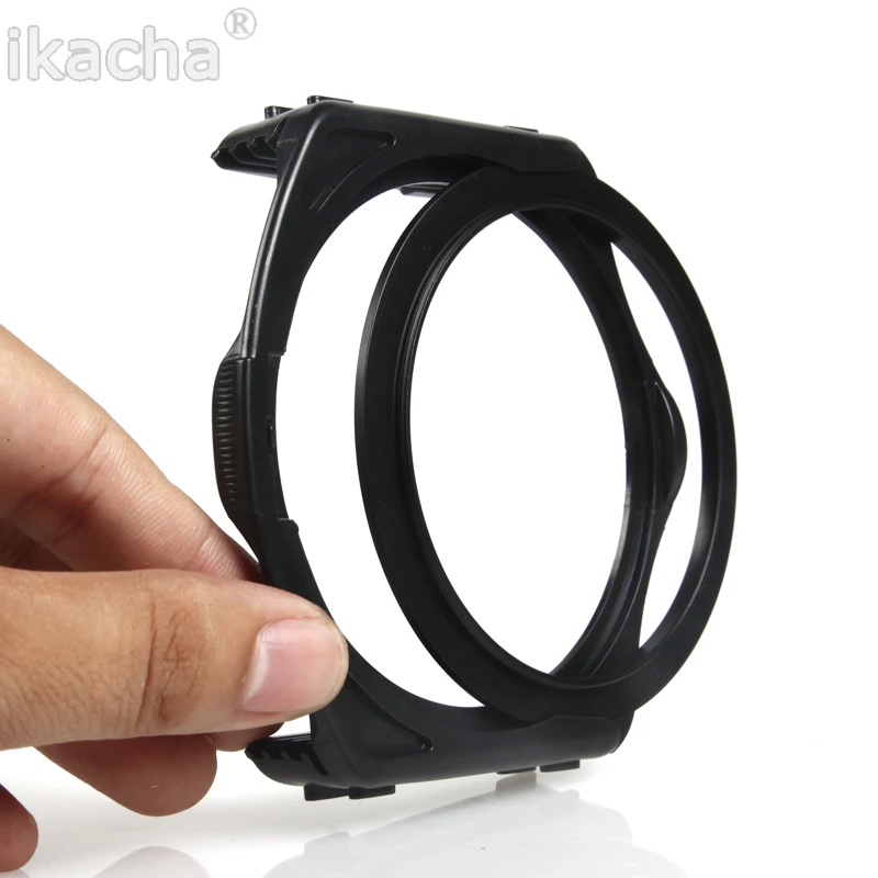 2 In 1 49 52 55 58 62 67 72 77 82 mm Ring Adapter Mount+ Filter Holder Set Cokin P Series Canon Nikon Camera Lens
