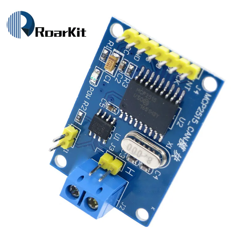 MCP2515 CAN Bus модуль TJA1050 приемник SPI для 51 arduino Diy Kit MCU контроллер рычага|spi module|spi controllerc