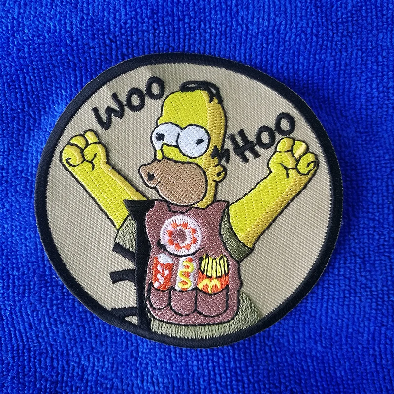 Симпсоны нашивка вышивка|embroidery|embroidery patch |
