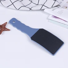 Пилочка для ухода за ногами, педикюрный инструмент, большая наждачная бумага, терка, Профессиональный двухсторонний Черствый инструмент для удаления жесткой кожи, шлифовка