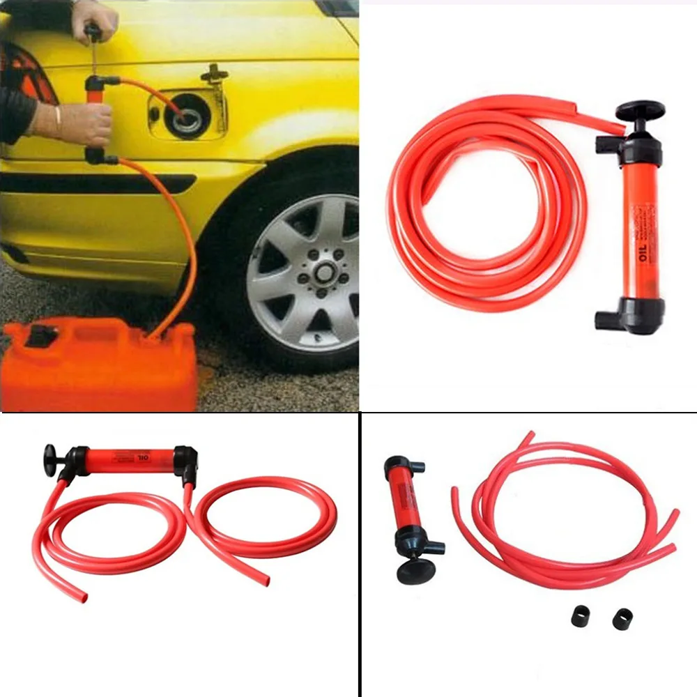 

Auto Car Multi Use Water Oil Fuel Pump Transfer Liquid Pipe Siphon Tool Pump Kit hot selling Top Hot