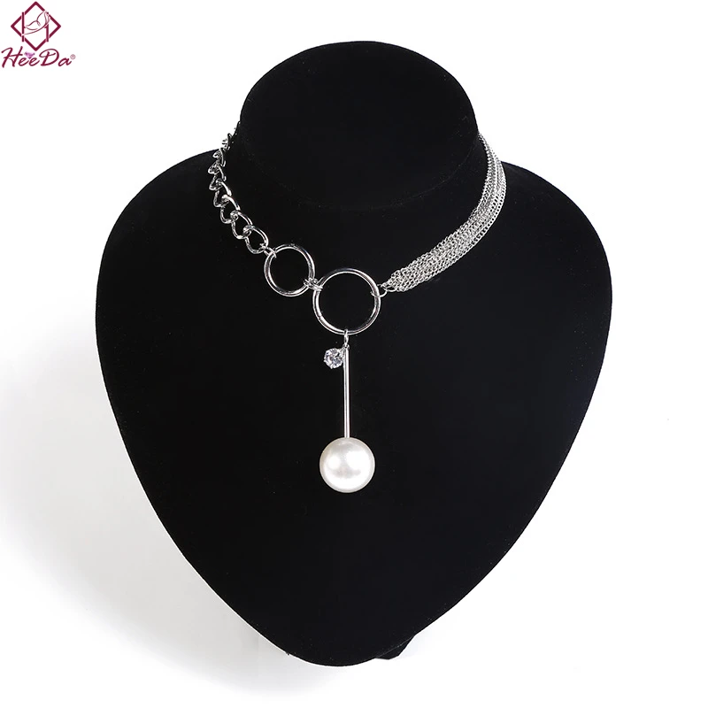 

Heeda Korean Fashion Graceful Flower Adjustable Necklace France Sweet Butterfly Pendant Snake Sweater Chain 2018 Women Jewelry