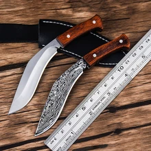 Карманный мачете Открытый выживания EDC инструменты тактический фиксированным лезвием портативный охотничий кемпинг спасательные ножи самообороны фруктовый нож