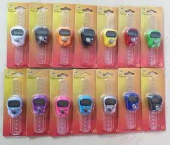 

200 pcs high quality Stitch Marker And Row Finger Counter LCD Electronic Digital Tally Counter Stock Offer