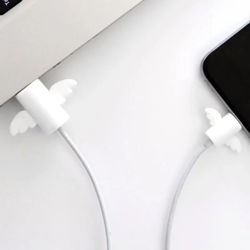 

Cartoon USB Data Cable Line Protector Anti Breaking Protective Sleeve For iPhone 6 7 8s X For iPhone 5 Changer Cable