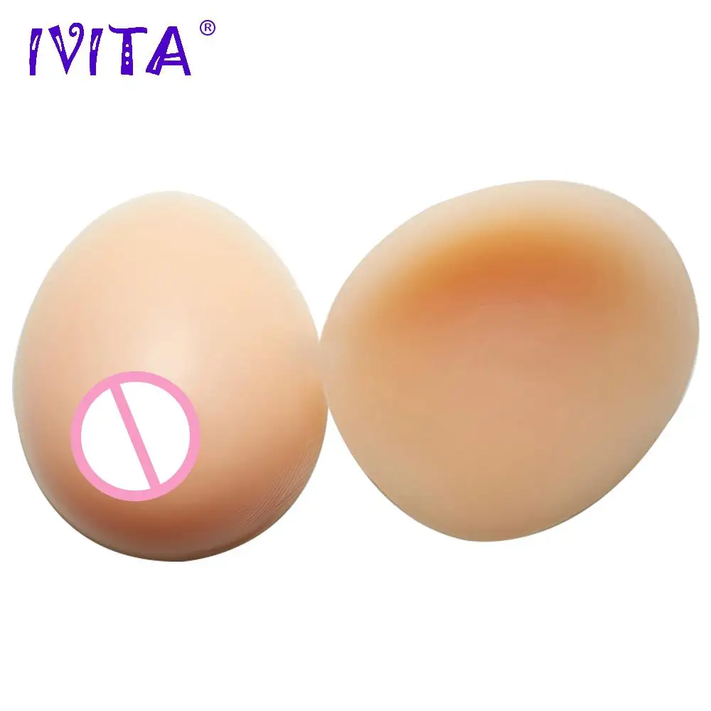 

IVITA 2400g Waterdrop Sexy Silicone Breast Forms For Men Crossdressing Transvestism Drag Queen Silicone Boobs Enhancer Forms
