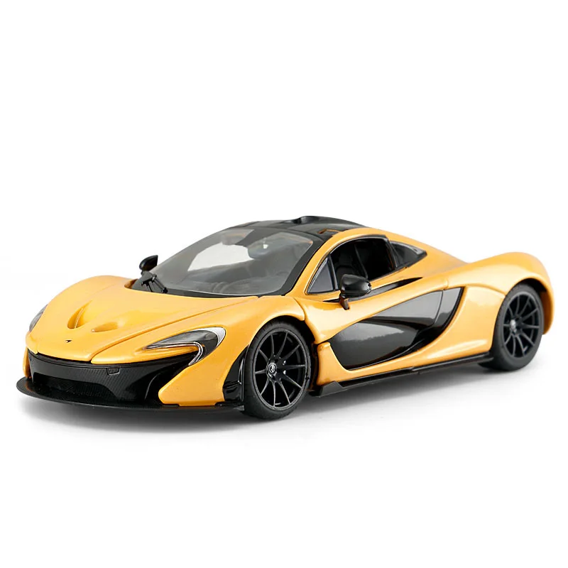 1:24 автомобиль для Mclaren P1 статическая модель из сплава под давлением Роскошная