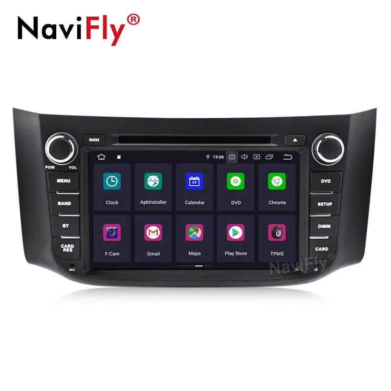 Best Android9.0 Car Radio DVD for NISSAN SILPHY Quad Core wifi Bluetooth video audio Multimedia 2 din car dvd player 3