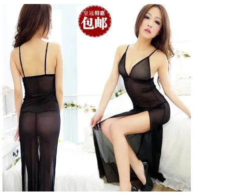 tight transparent dress