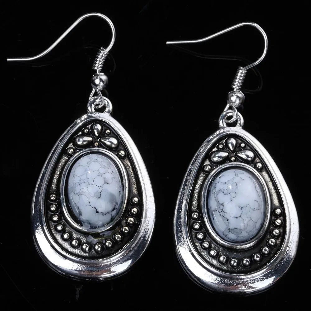 Fashion-and-Fine-Jewelry-Watrdrop-Carved-White-Inlay-Tibetan-Silver-Dangle-Earrings-For-Women