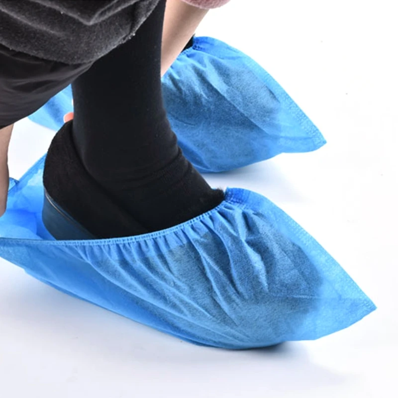 100 Pieces Disposable Shoe Covers Factory Cheap Indoor Shoes Floor Shoes Shoes Boots For Ladies And Men