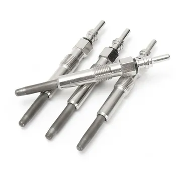 

4PCS/Set Glow Plugs Dual Coil Glow Plug 1.9 TDI For VW Golf Jetta Beetle 1997-2004 DRX00059 Sliver Metal N10140103 N10140102