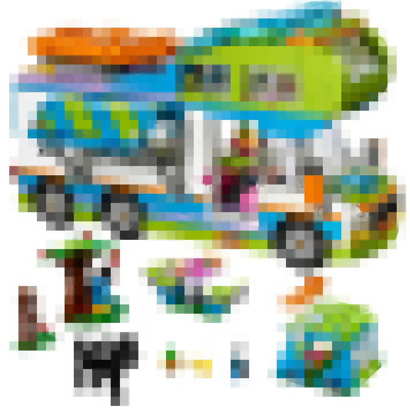 

New 01062 534pcs The Motorhome And Caravan Girl Friends Building Blocks Compatible LegoINGly Friends 1030