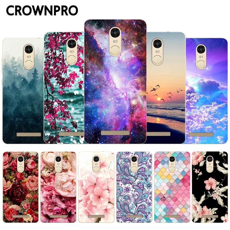 

CROWNPRO Soft TPU Case for Xiaomi Redmi 3 Pro 3S 3X Phone Bumper Housing TPU Cartoon Case For Xiaomi Redmi 3 Pro Coque Fundas