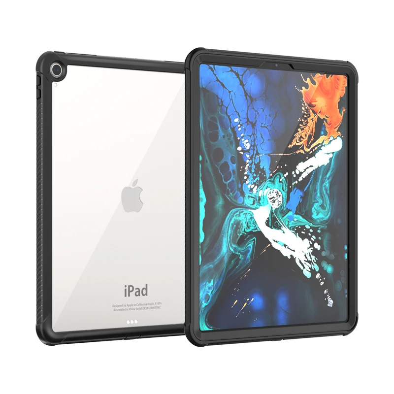 

For iPad Pro 12.9 inch Case Shockproof Dustproof with Built-in Screen Full-Body Rugged Protective Case for iPad Clear Case