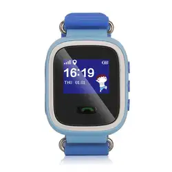 Sanwood цифровой ЖК дисплей SOS расположение вызова Детская безопасность телефон управление детские часы браслет