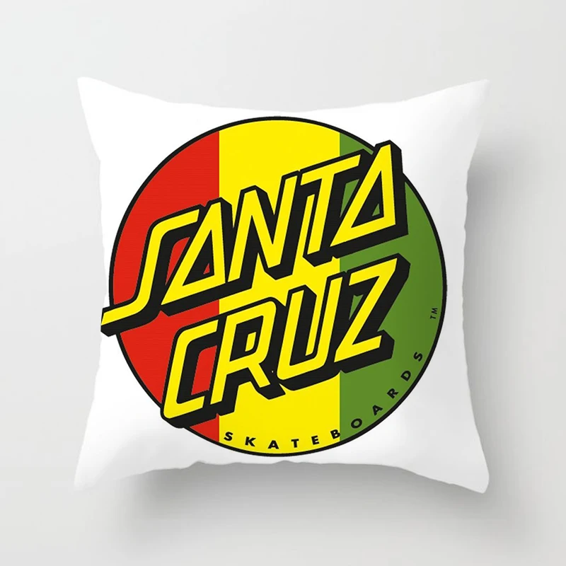 Наволочка для подушки ZENGIA 45 см * Santa Cruz наволочка из полиэстера с буквенным