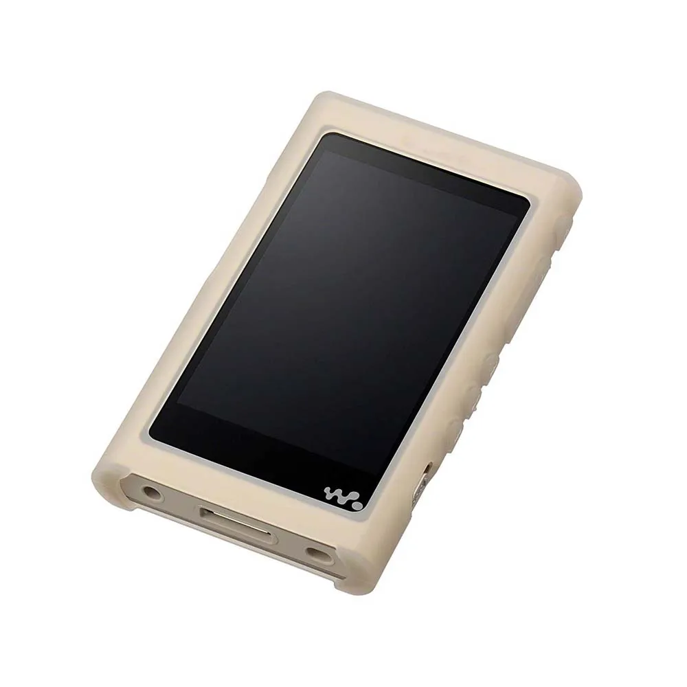 تشغيل الجمل لينة سيليكون جلد واقي حالة غطاء لسوني وكمان NW A50 A55 A56 A57HN MP3 MP4 لاعب الحالات