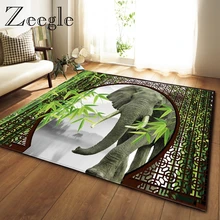 Zeegle ковер для гостиной современный машинный моющийся коврик длинный Коврик для прихожей мягкий ковер 3D коврики с принтом и ковры для спальни