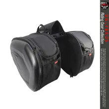 Commercio all’ingrosso Libero di trasporto di vendita al dettaglio di Sa212 Borsa Da Sella/Laterale del Motociclo Casco Casco di Guida Borse Da Viaggio + Copertura Della Pioggia Una Coppia