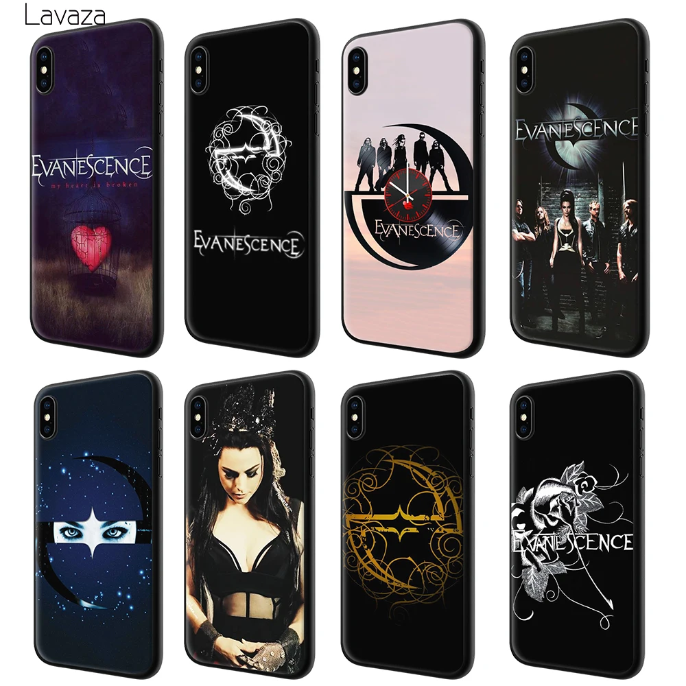 Lavaza Evanescence Soft Silicone Case Cover for Apple iPhone 6 6S 7 8 Plus 5 5S SE X XS MAX XR