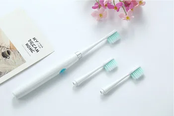 

Waterproof Sonic Electric Toothbrush Adult Fashion Health Toothbrush Electric+ 3 Replacement Heads Deep Clean Tooth Brush