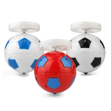 Спиннинг Топ Футбол гироскоп настольный мини свет Блестящий вокальный Поющий музыкальная игрушка-подарок для детей