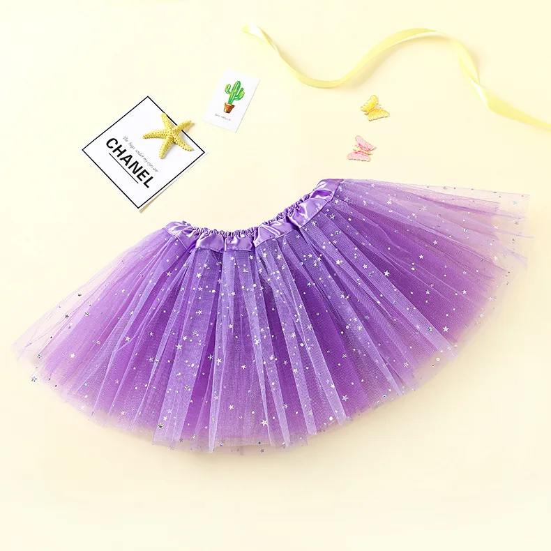 11 цветов Дети/балетная пачка на взрослого юбка для танцев блёстки полиэстер ткань обувь девочек одежда для соревнований DL1044