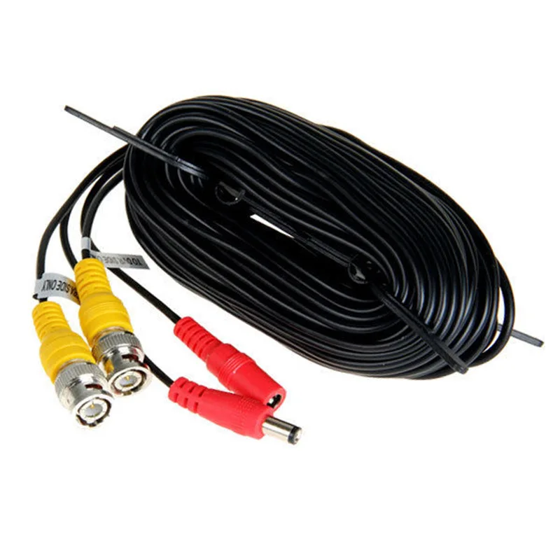 MAHA 2 X 40m VIDEO POWER CABLE FOR CCTV CAMERAS DVR Security System