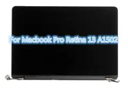 Натуральная полный дисплея в сборе для Macbook Retina Pro 13 A1502 ЖК-экран полная сборка MF839 M841 emc 2835 2015 год