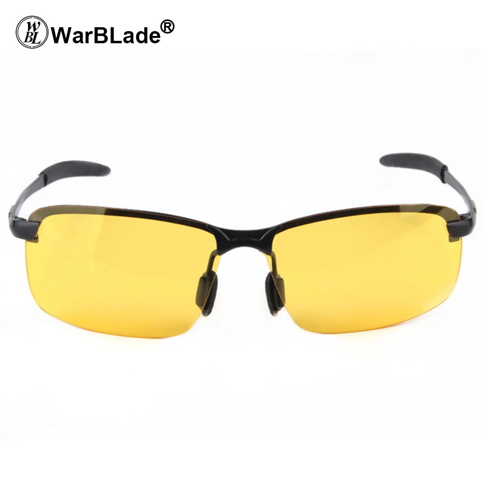 WarBLade популярные мужские алюминиево-магниевые очки ночного видения для водителей, антибликовые поляризаторы, солнцезащитные очки, поляризованные очки для вождения
