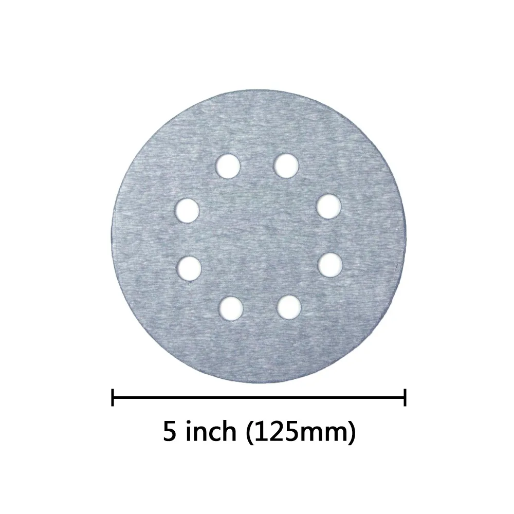 5 шт. 5 дюймов(125 мм), 8 отверстий FV тончайший влажной/сухой с застежкой-липучкой Авто пленка кузова шлифовальные диски Краски абразивной шкуркой, 400#-5000