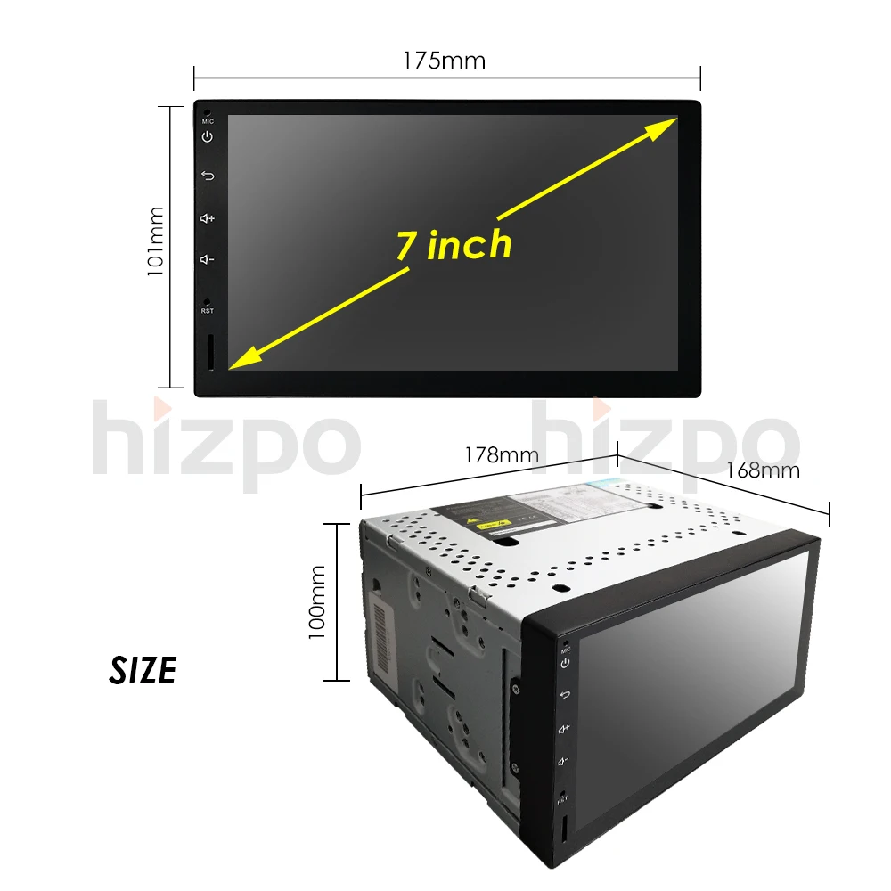 Cheap 2 din Android 8.1 QuadCore radio gps multimedia navigation audio For Nissan BYD TOYOTA HD 7inch universal Car Navi player DAB BT 30 Cheap 2 din Android 8.1 QuadCore radio gps multimedia navigation audio For Nissan BYD TOYOTA HD 7inch universal Car Navi player DAB BT 30